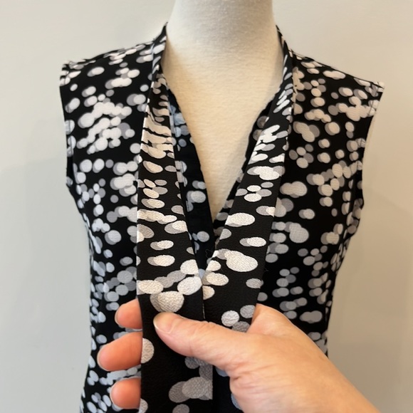 Mandee Black/White/Gray Tank Top - Small - Picture 5 of 10